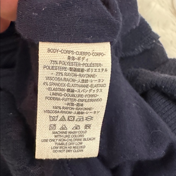 Free People All The Right Angles Knit Dress Navy Cutout Midi Size XS - Picture 7 of 9